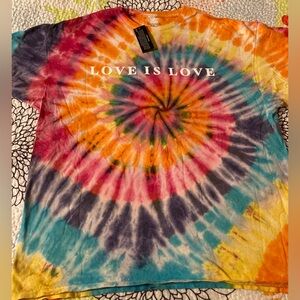 NWT Tie-Dye Pride Shirt